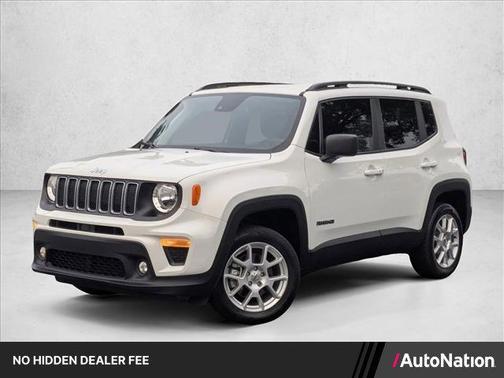 Alpine White Clearcoat 2022 Jeep Renegade Latitude