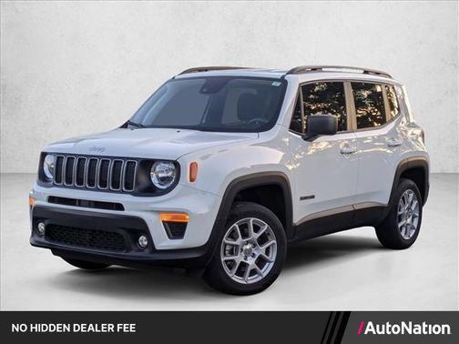 Alpine White Clearcoat 2022 Jeep Renegade Latitude