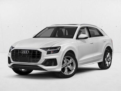 Orca Black Metallic 2021 Audi Q8 55 Premium Plus