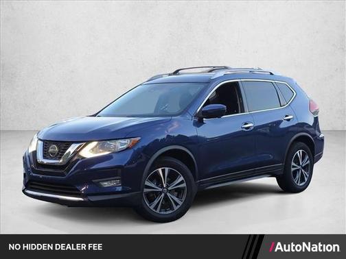 Caspian Blue Metallic 2019 Nissan Rogue SV