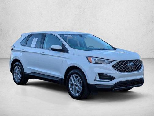 Oxford White 2023 Ford Edge SEL
