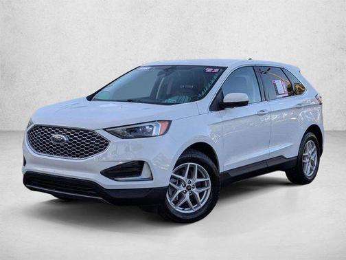 Oxford White 2023 Ford Edge SEL