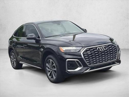 Mythos Black Metallic 2023 Audi Q5 45 S line Premium Plus