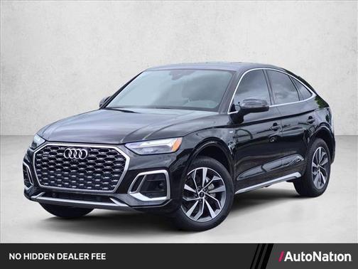 Mythos Black Metallic 2023 Audi Q5 45 S line Premium Plus