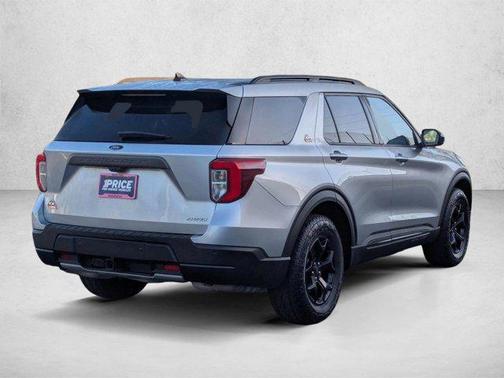 Iconic Silver Metallic 2023 Ford Explorer Timberline