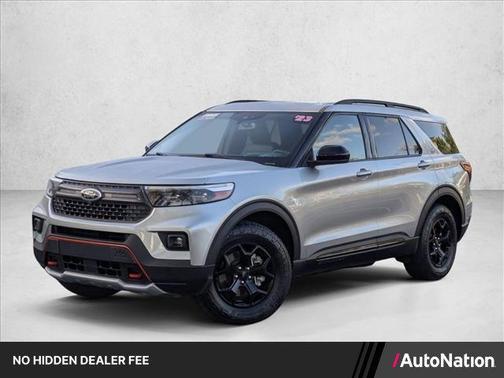 Iconic Silver Metallic 2023 Ford Explorer Timberline
