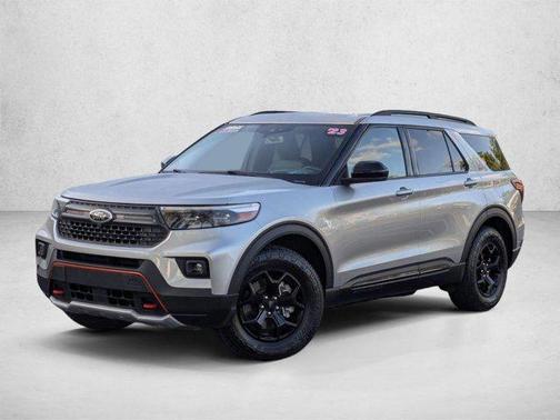 Iconic Silver Metallic 2023 Ford Explorer Timberline
