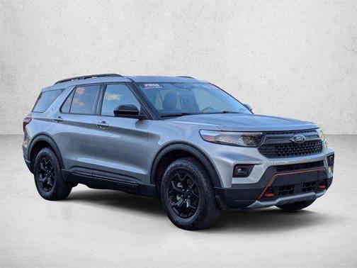 Iconic Silver Metallic 2023 Ford Explorer Timberline