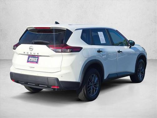Glacier White 2024 Nissan Rogue S
