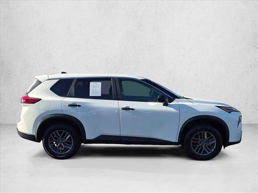 Glacier White 2024 Nissan Rogue S
