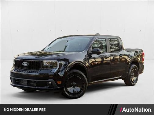 Shadow Black 2025 Ford Maverick Lobo
