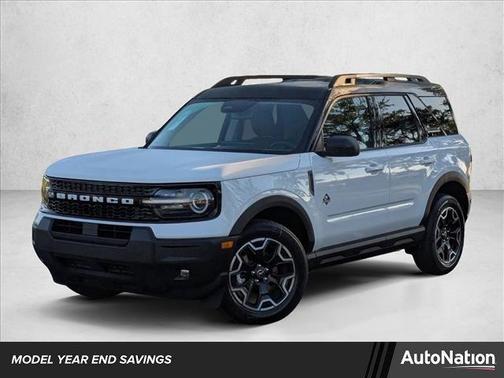 Oxford White 2025 Ford Bronco Sport Outer Banks