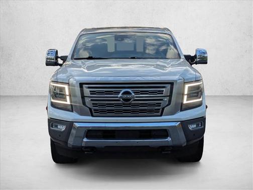 Pearl White Tricoat 2022 Nissan Titan XD Platinum Reserve