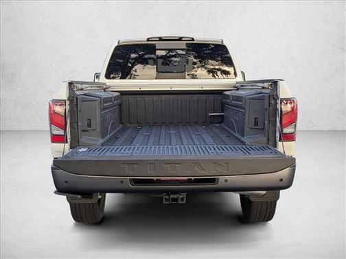 Pearl White Tricoat 2022 Nissan Titan XD Platinum Reserve
