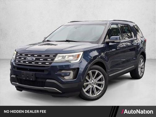 Blue Jeans Metallic 2017 Ford Explorer Limited