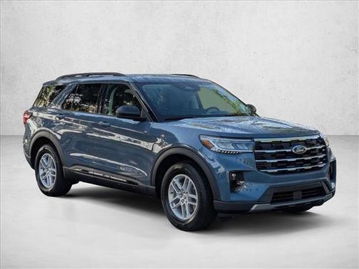 Vapor Blue Metallic 2026 Ford Explorer Active
