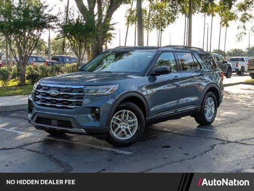 Vapor Blue Metallic 2026 Ford Explorer Active