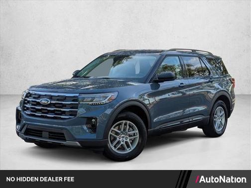 Vapor Blue Metallic 2026 Ford Explorer Active