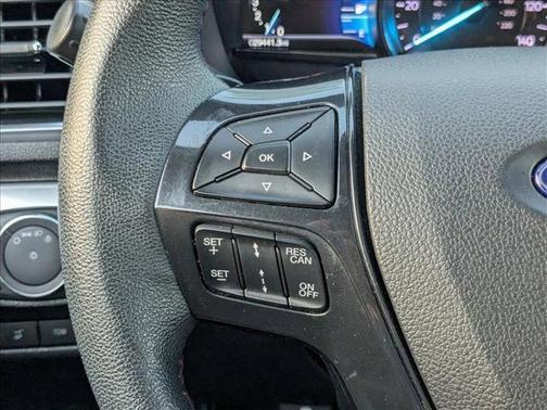 White Platinum Metallic Tri-Coat 2019 Ford Explorer Sport