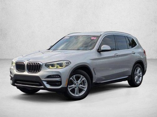 Glacier Silver Metallic 2020 BMW X3 sDrive30i
