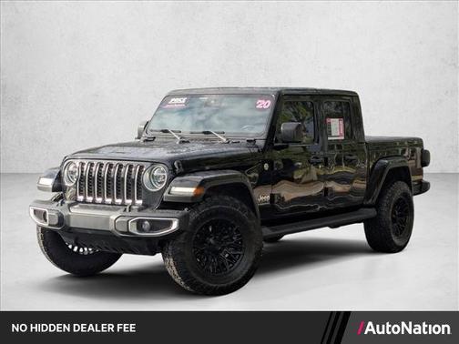 Black Clearcoat 2020 Jeep Gladiator Overland