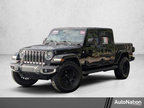 Black Clearcoat 2020 Jeep Gladiator Overland