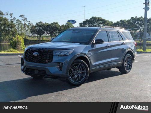 Vapor Blue Metallic 2026 Ford Explorer ST