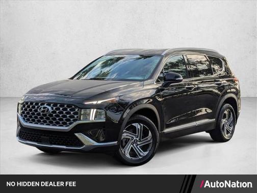Twilight Black 2022 Hyundai SANTA FE SEL 2.4