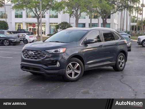 Baltic Sea Green Metallic 2019 Ford Edge SEL