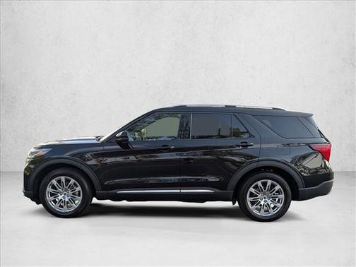 Agate Black Metallic 2026 Ford Explorer Platinum