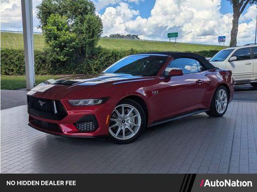 Rapid Red Metallic Tinted Clearcoat 2024 Ford Mustang GT Premium