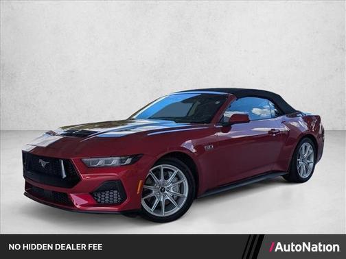 Rapid Red Metallic Tinted Clearcoat 2024 Ford Mustang GT Premium
