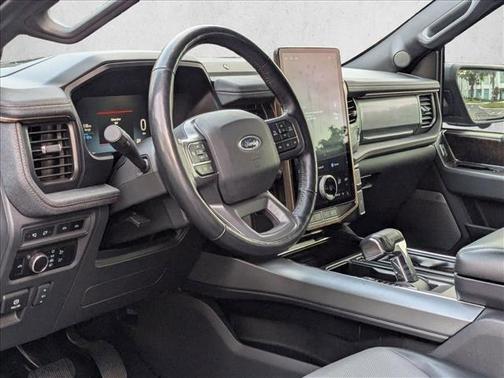 Carbonized Gray Metallic 2023 Ford F-150 Lightning LARIAT