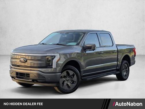 Carbonized Gray Metallic 2023 Ford F-150 Lightning LARIAT