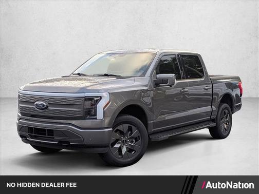 Carbonized Gray Metallic 2023 Ford F-150 Lightning LARIAT