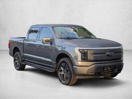 Carbonized Gray Metallic 2023 Ford F-150 Lightning LARIAT