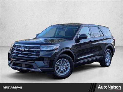 Agate Black Metallic 2026 Ford Explorer Active