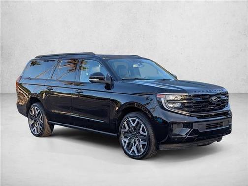Agate Black Metallic 2026 Ford Expedition Max Platinum