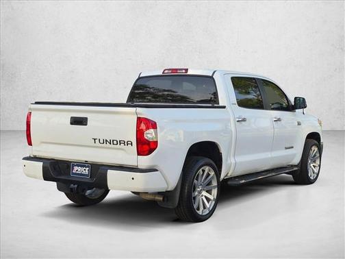 Super White 2018 Toyota Tundra Limited