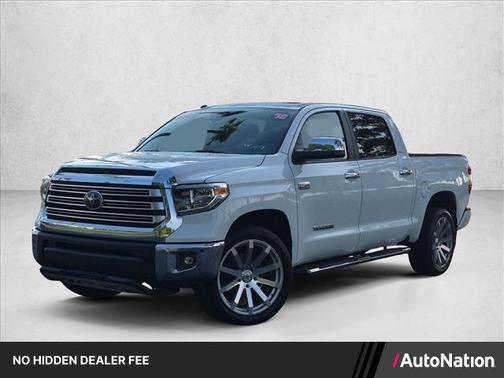 Super White 2018 Toyota Tundra Limited