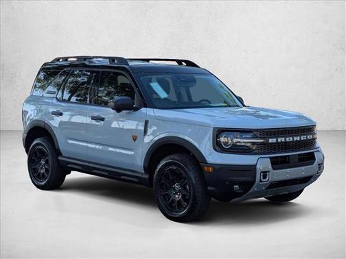 Space White Metallic 2026 Ford Bronco Sport Badlands
