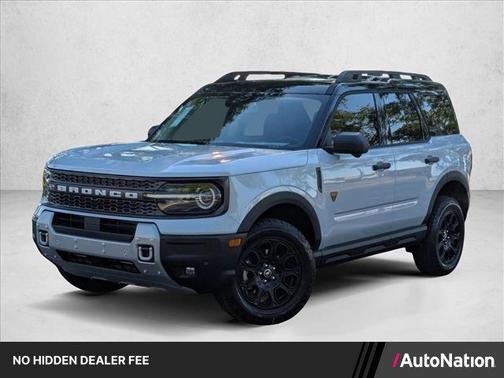 Space White Metallic 2026 Ford Bronco Sport Badlands