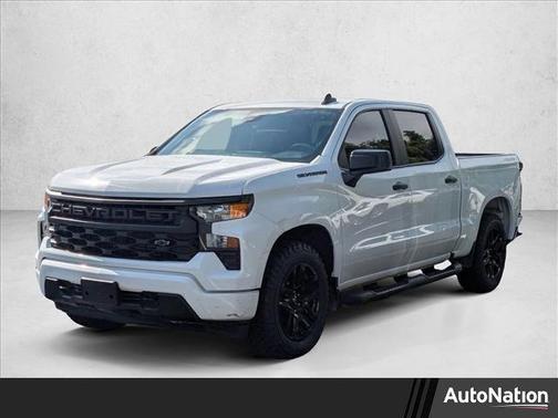 Summit White 2024 Chevrolet Silverado 1500 Custom