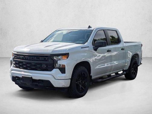 Summit White 2024 Chevrolet Silverado 1500 Custom