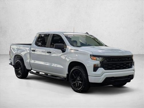 Summit White 2024 Chevrolet Silverado 1500 Custom