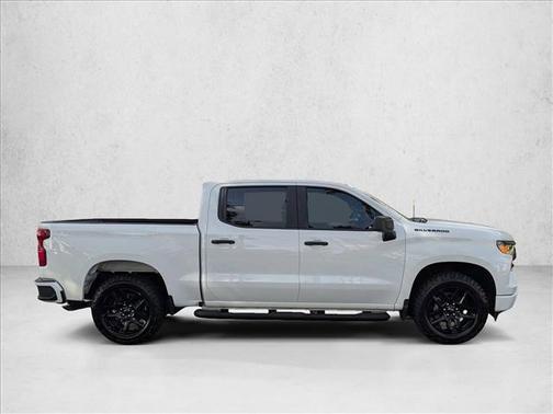 Summit White 2024 Chevrolet Silverado 1500 Custom