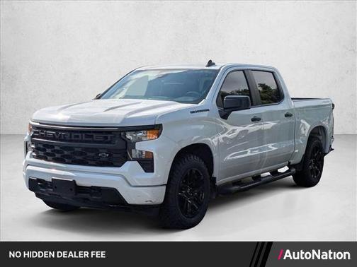 Summit White 2024 Chevrolet Silverado 1500 Custom