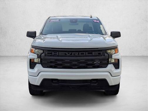 Summit White 2024 Chevrolet Silverado 1500 Custom