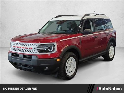 Ruby Red Metallic Tinted Clearcoat 2025 Ford Bronco Sport Heritage