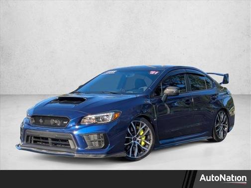 Lapis Blue Pearl 2021 Subaru WRX STI Base
